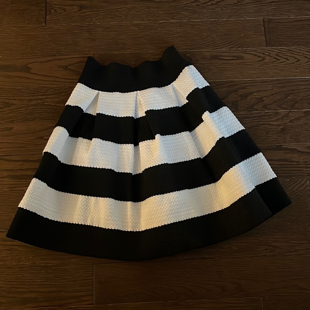 Xhileration striped skirt